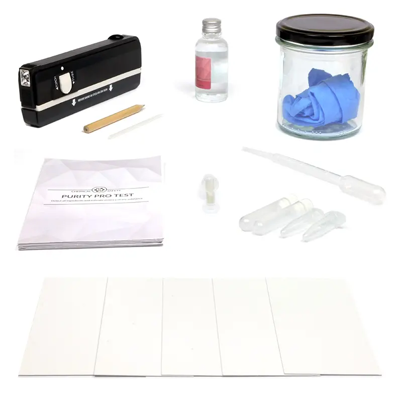 Test de Pureza de Cocaína (TLC)