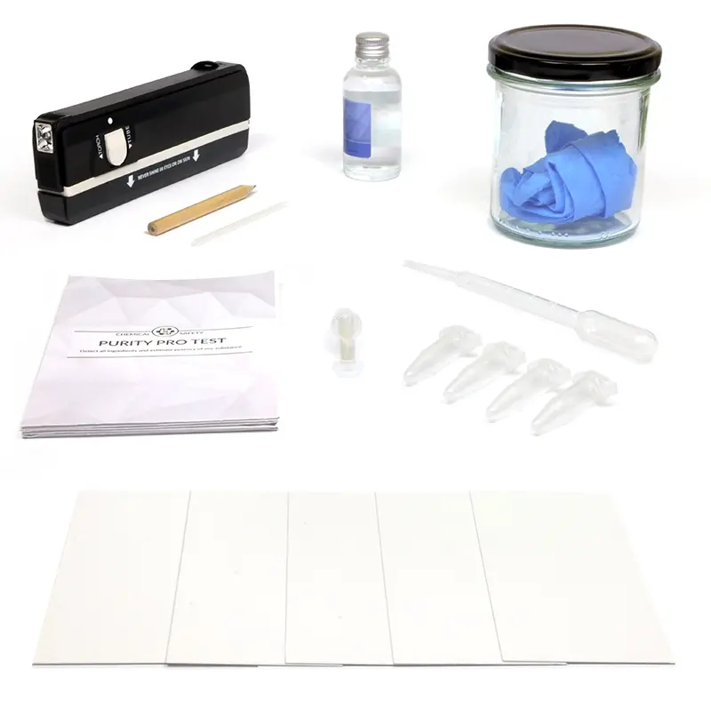 Test de Pureza de Anfetamina (TLC)